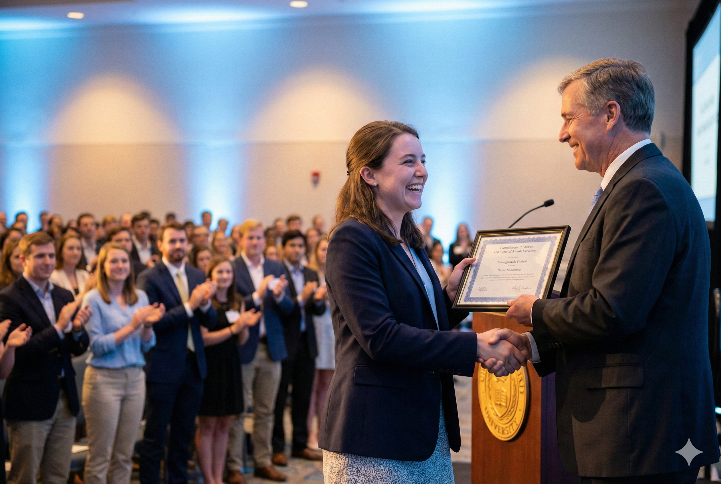 Conference atmosphere